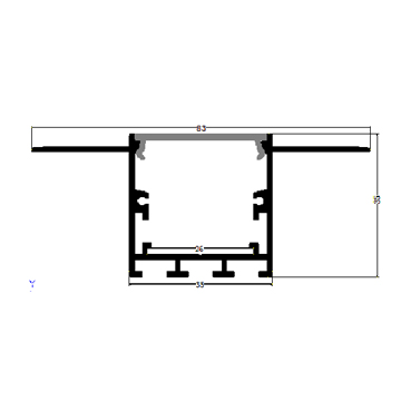 led strip light aluminium profile